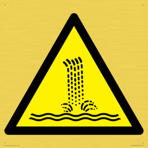 W517 Warning: Artificial waterfall/water cascade